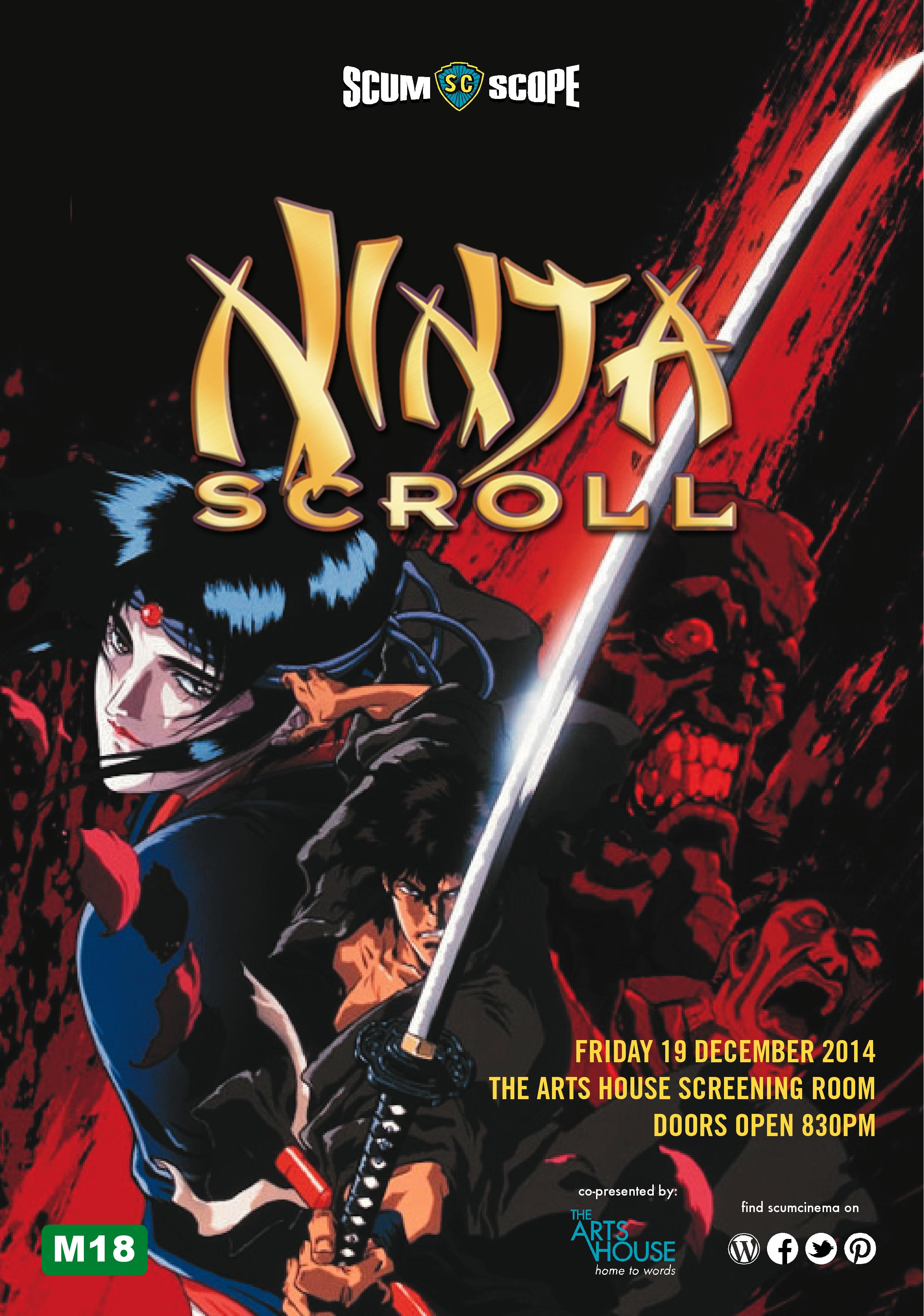 December 2014 Screening – Ninja Scroll – scumcinema